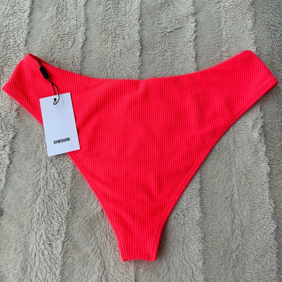Gymshark Essence Bikini Bottom - Fire Coral [US L] - Picture 2 of 3